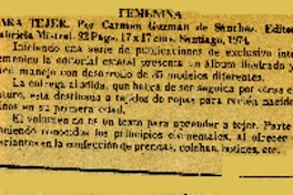 Femenina.  [artículo]