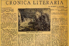 Antología  [artículo] Ricardo A. Latcham.