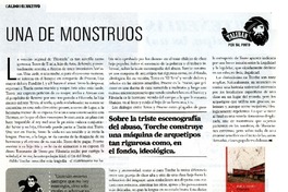 Una de monstruos  [artículo] Tal Pinto.