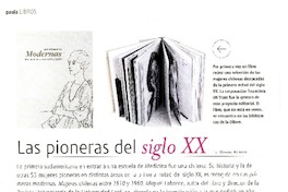 Las pioneras del siglo 20  [artículo] Ximena Heinsen.