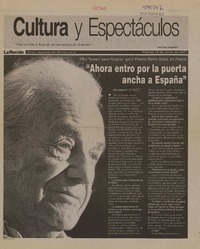 "Ahora entro por la puerta ancha a España"  [artículo] Willy Haltenhoff