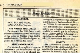 Notas sociales  [artículo].