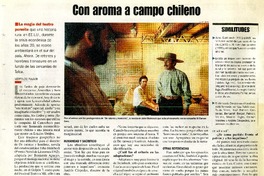 Con aroma a campo chileno  [artículo] Leopoldo Pulgar.