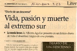 Vida, pasión y muerte al extremo sur  [artículo] Gabriel Castro.