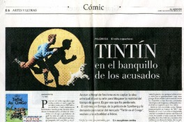 Tintìn en el banquillo de los acusados  [artículo] Ben Macintyre.
