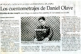 Los cuentometrajes de Daniel Olave  [artículo] Maureen Lennon Zaninovic.