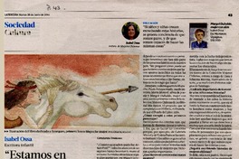 Isabel Ossa escritora infantil "estamos en deuda con las mujeres de nuestra historia" [artículo]