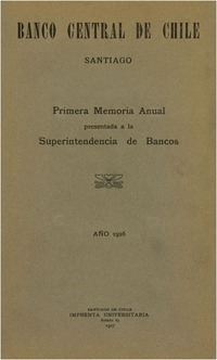 Memoria anual presentada a la Superintendencia de Bancos Memoria anual presentada a la Superintendencia de Bancos