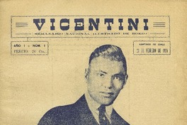 Vicentini : semanario nacional ilustrado de boxeo.