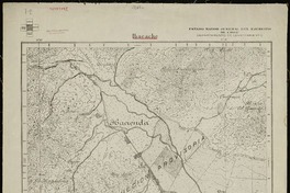 Ibacache  [material cartográfico] Estado Mayor Jeneral del Ejército de Chile. Departamento de Levantamiento.