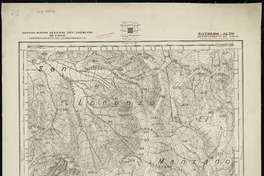 Potrero Alto Departamento de Ligua [material cartográfico] : Estado Mayor Jeneral del Ejército de Chile. Departamento de Levantamiento.