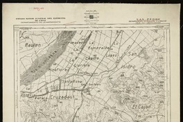San Pedro Departamento de Quillota y Limache [material cartográfico] : Estado Mayor Jeneral del Ejército de Chile. Departamento de Levantamiento.
