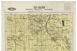 Malloco Santiago - Melipilla - Talagante [material cartográfico] : Instituto Geográfico Militar de Chile.