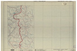 Descabezado Chico 3570 : carta preliminar [material cartográfico] : Instituto Geográfico Militar de Chile.