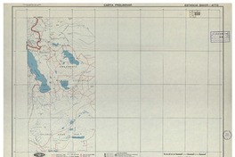 Estancia Baker 4772 : carta preliminar [material cartográfico] : Instituto Geográfico Militar de Chile.
