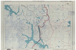 Lago O'Higgins 4873 : carta preliminar [material cartográfico] : Instituto Geográfico Militar de Chile.