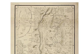 Plano demostrativo de la cordillera de Los Andes y de la línea divisioria de aguas antre las latitudes 42° y 46° sud Plano demostrativo de la cordillera de Los Andes y de la línea divisioria de aguas antre las latitudes 42° y 46° sud