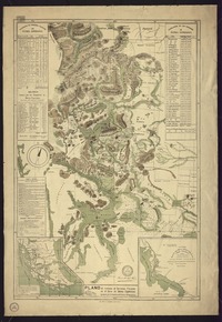 Plano de remates de terrenos fiscales en el Seno Ultima Esperanza  [material cartográfico] dibujado por J. Aguilar I.