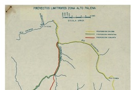 Proyectos limítrofes zona Alto Palena Proyectos limítrofes zona Alto Palena