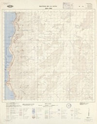 Mantos de la Luna 2215 - 7000 [material cartográfico] : Instituto Geográfico Militar de Chile.