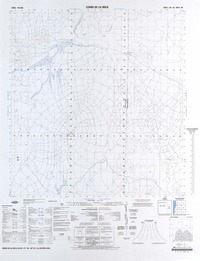 Cerro de la Mica 21°30' - 69°45' [material cartográfico] : Instituto Geográfico Militar de Chile.