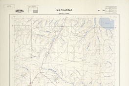 Las Chacras 340730 - 713000 [material cartográfico] : Instituto Geográfico Militar de Chile.