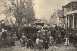 Misa al aire libre, Llay-Llay, 1906.