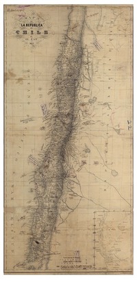 Mapa de la República de Chile