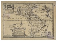 L'Amerique, meridionale et septentrionale Drefsée selon les dernieres Relations et suivant les Nouvelles Dwecouvertes dontles points principaux sont placez sur les Observations de Mrs. del Academie Royale des Sciences L'Amerique, meridionale et septentrionale Drefsée selon les dernieres Relations et suivant les Nouvelles Dwecouvertes dontles points principaux sont placez sur les Observations de Mrs. del Academie Royale des Sciences