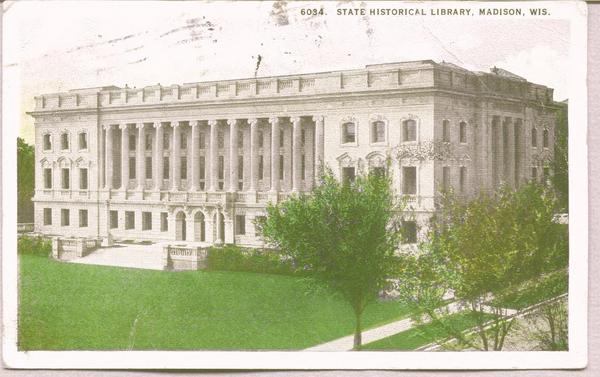 State Historical Library, Madison, Wis.