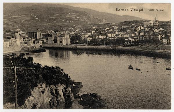 Vista parcial [de] Bermeo (Vizcaya)