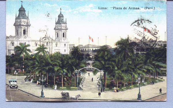 Lima "Plaza de Armas" (Perú).