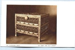 An ivory and Gilt Casket 043 Tutankhamen series.