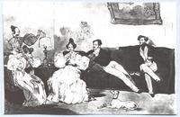 Tertulia en casa del Coronel Gutike, Talca, 1836