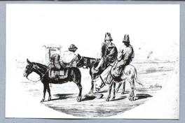 Campesinos a caballo Campesinos a caballo