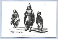 Vestimentas gentes del pueblo de Chile : el hombre con bonete, característico del Valle Central Vestimentas gentes del pueblo de Chile : el hombre con bonete, característico del Valle Central