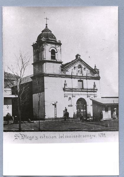 San Diego y estación del camino de sangre, 1859 [Capilla del Instituto Nacional]