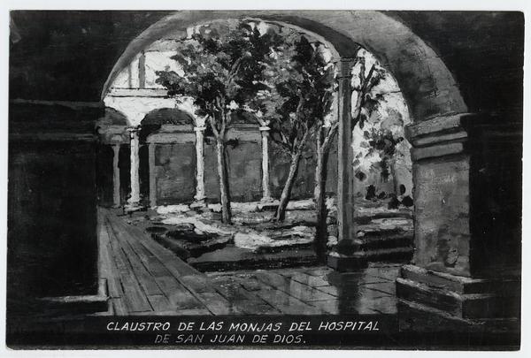 [Claustro de las monjas del Hospital San Juan de Dios]