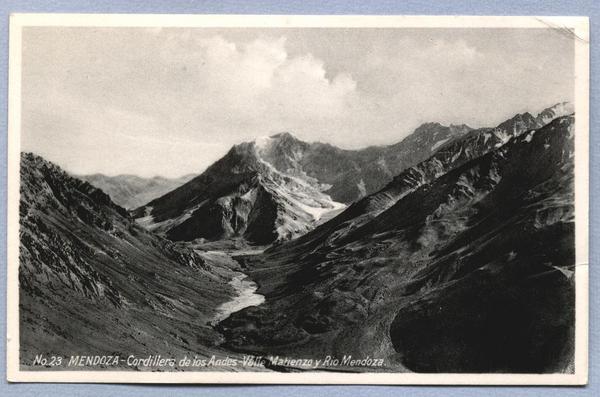 [Mendoza, Cordillera de Los Andes - Valle Matienzo y Río Mendoza]