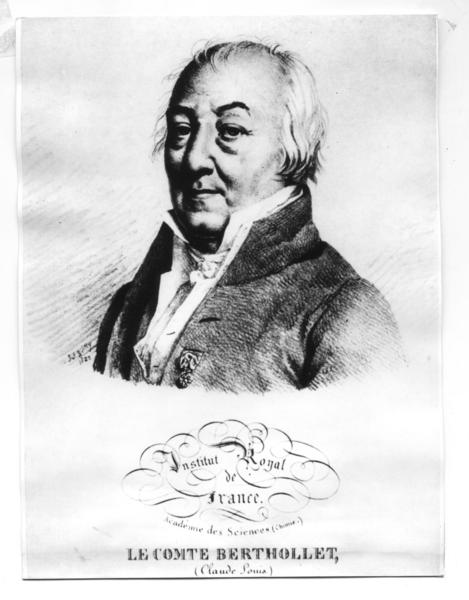 [Claude Louis] [Conde de Berthollet].