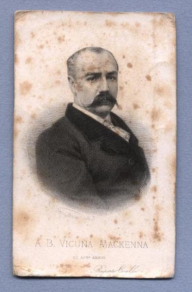 [Benjamín Vicuña Mackenna, retrato de medio cuerpo]