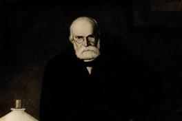 Retrato de Diego Barros Arana, óleo sobre tela Retrato de Diego Barros Arana, óleo sobre tela