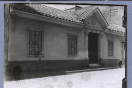 Casa de Don José Miguel de la Barra, Casa de Don José Miguel de la Barra,