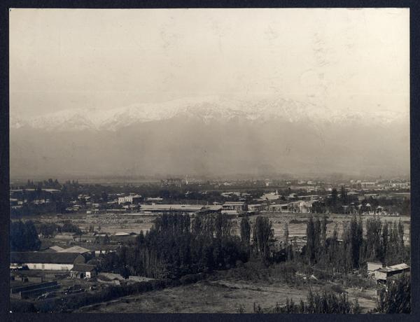 [Vista panorámica de la ciudad de Santiago]