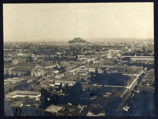 [Vista panorámica de la ciudad de Santiago]