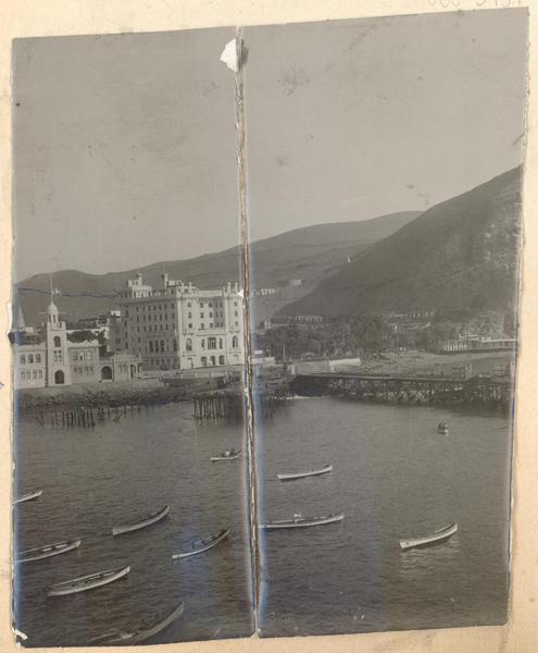 [Vista de la ciudad de Arica y gobernación marítima]