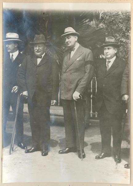 [Samuel Claro, Agustín Edwards y Luis Arteaga]