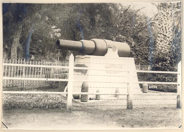 [Cañón "Vavasseur", Parque de Arica]