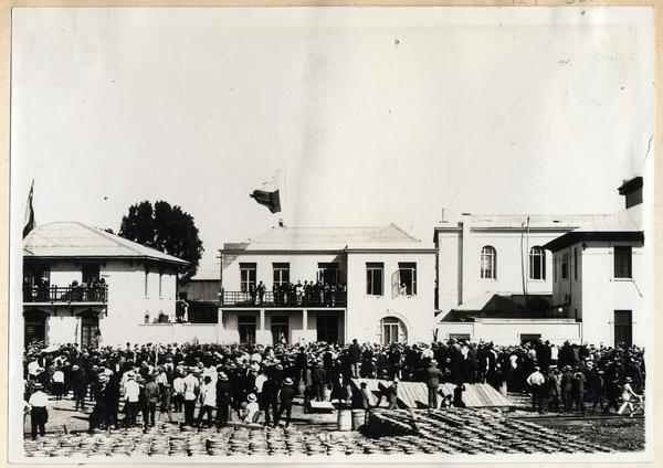 [Manifestación a favor de Chile]