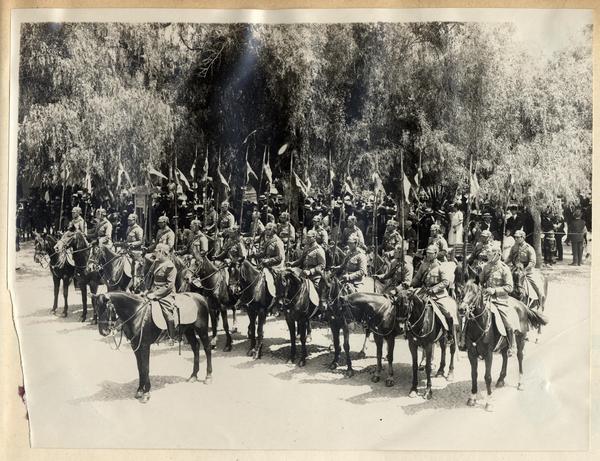 Carabineros a caballo